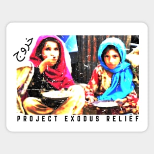 Afghan girls (light background) Magnet